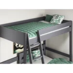 Tera Small Double High Sleeper With L Shaped Single Bed