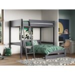 Tera Small Double High Sleeper With Small Double L Shaped Bed - Image 2