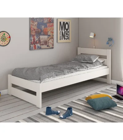 Tera Solid Wood Single Bed