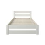 Tera Solid Wood Small Double Bed - Image 3