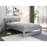 Tera Solid Wood Small Double Bed - Image 4