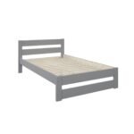 Tera Solid Wood Small Double Bed - Image 5