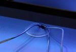 Tezaur Wide Black Gaming Desk with Colour Changing LED