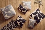 Tiree Natural and Grey Rectangular Cushion