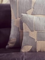 Tiree Natural and Grey Rectangular Cushion