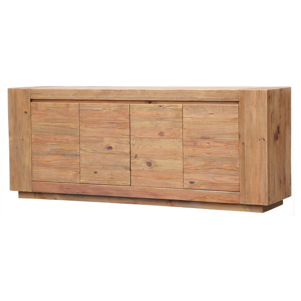 Titan Reclaimed Wood Four Door Sideboard