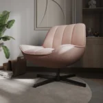 Tivaro Swivel Boucle Accent Chair