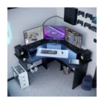 Topaz Compact Corner Gaming Desk