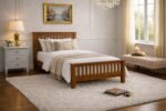 Turin Wooden Bed Frame - Image 4