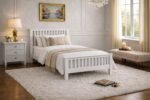 Turin Wooden Bed Frame - Image 7