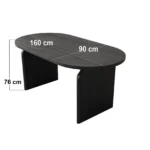 Varm & Cyra Dining Set with Table, Chenille Chairs & Bench