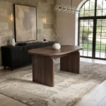 Varm Ribbed Dining Table with Eira Chairs Set