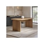 Varm Ribbed Oval Dining Table
