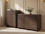 Velmor 2 Piece Ribbed Chest of Drawers Set - Image 2