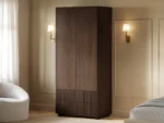 Velmor 5 Piece Ribbed Bedroom Furniture Set