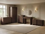 Velmor 6 Piece Ribbed Bedroom Furniture Set