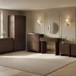 Velmor 6 Piece Ribbed Bedroom Furniture Set