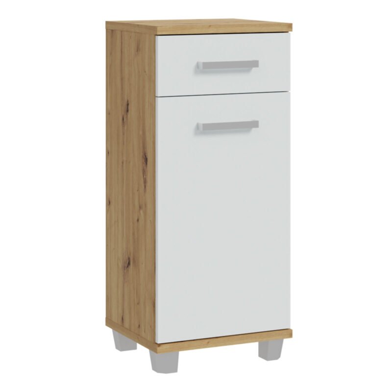 Veris Bathroom Cupboard with 1 Door & 1 Drawer
