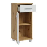 Veris Bathroom Cupboard with 1 Door & 1 Drawer