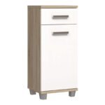 Veris Bathroom Cupboard with 1 Door & 1 Drawer