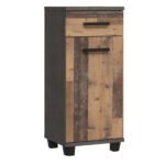 Veris Bathroom Cupboard with 1 Door & 1 Drawer
