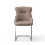 Viano Cappuccino Cantilever Dining Chair