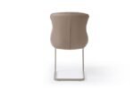 Viano Cappuccino Cantilever Dining Chair - Image 10