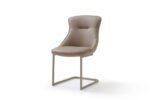 Viano Cappuccino Cantilever Dining Chair