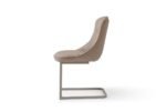 Viano Cappuccino Cantilever Dining Chair - Image 7