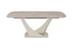 Viano Mocha Ceramic 180-240cm Extending Dining Table