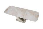 Viano Pearl Ceramic 180-240cm Extending Dining Table