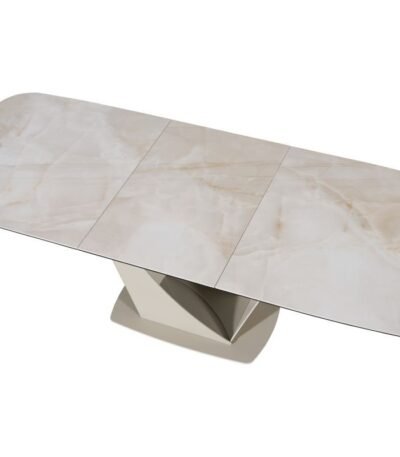 Viano Pearl Ceramic 180-240cm Extending Dining Table