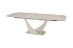 Viano Travertine Ceramic 180-240cm Extending Dining Table