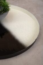 Westray Set of 2 Black and White Ombre Trays