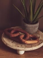 Whalsay Brown Wood 3 Link Chain Decor