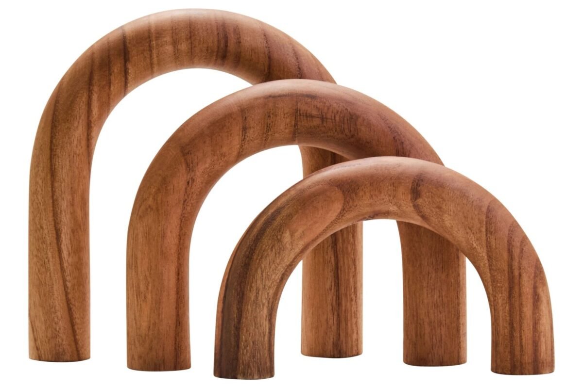 Whalsay Natural Wood Arch Sculpture