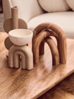 Whalsay Natural Wood Arch Sculpture