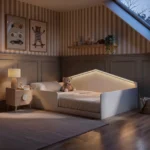Wilbur Small Double Montessori Floor Bed with LED Lights