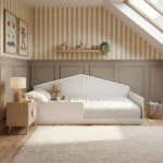 Wilbur Small Double Montessori Floor Bed with LED Lights