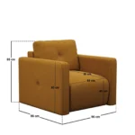 Wilfie Chenille Armchair