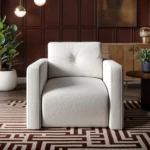 Wilfie Chenille Armchair