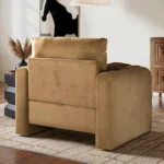 Wren Sand Velvet Accent Chair
