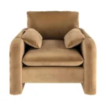 Wren Sand Velvet Accent Chair