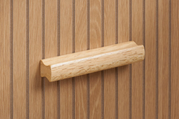 Axel 2 Drawer Fluted Bedside - Image 7