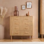 Axel 5 Drawer Fluted Chest