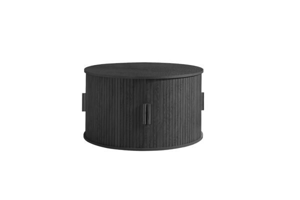 Axel Round Fluted Coffee Table with Storage - Image 3