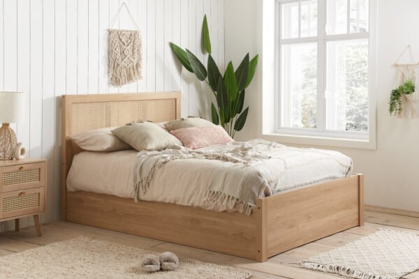 Croxley Ottoman Rattan Bed
