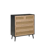 Croxley 5 Drawer Rattan Chest