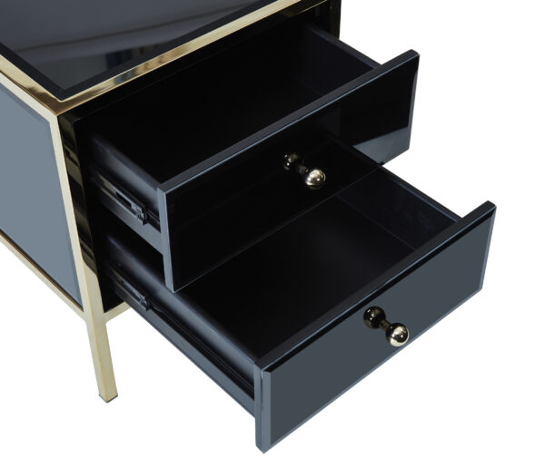 Fenwick 2 Drawer Bedside - Image 3