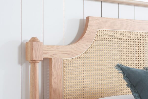 Geneva King Rattan Bed - Image 7